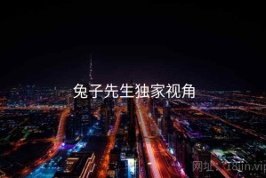 兔子先生独家视角