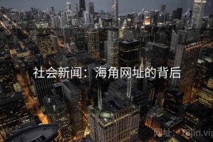 社会新闻：海角网址的背后