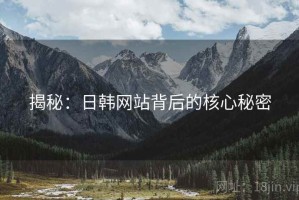 揭秘：日韩网站背后的核心秘密
