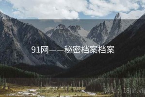 91网——秘密档案档案
