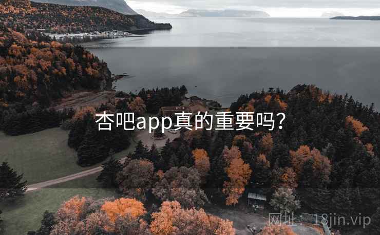 杏吧app真的重要吗? 杏吧app真的重要吗?