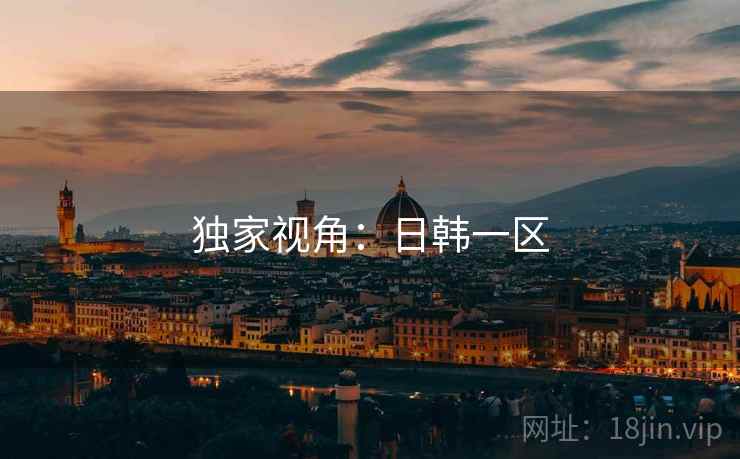 独家视角：日韩一区