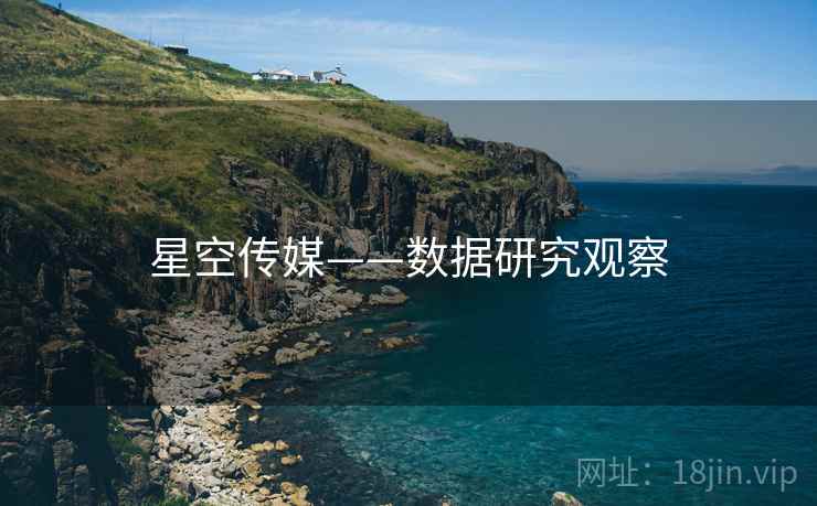 星空传媒——数据研究观察