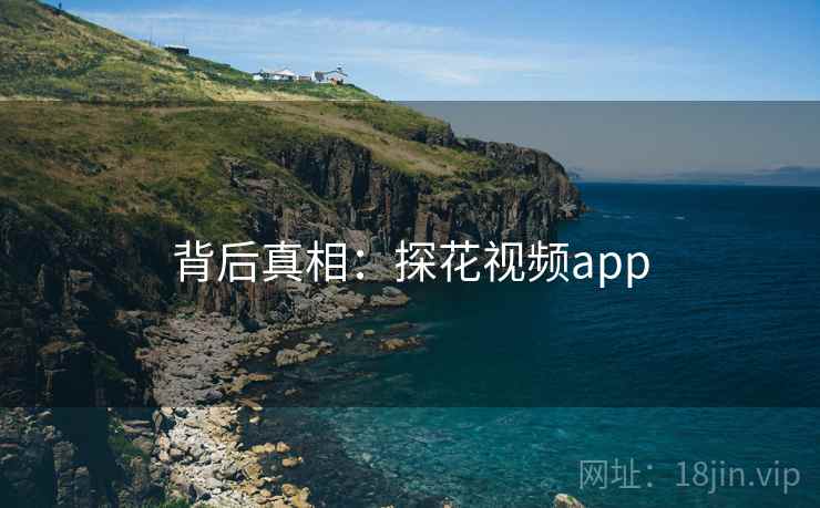 背后真相：探花视频app